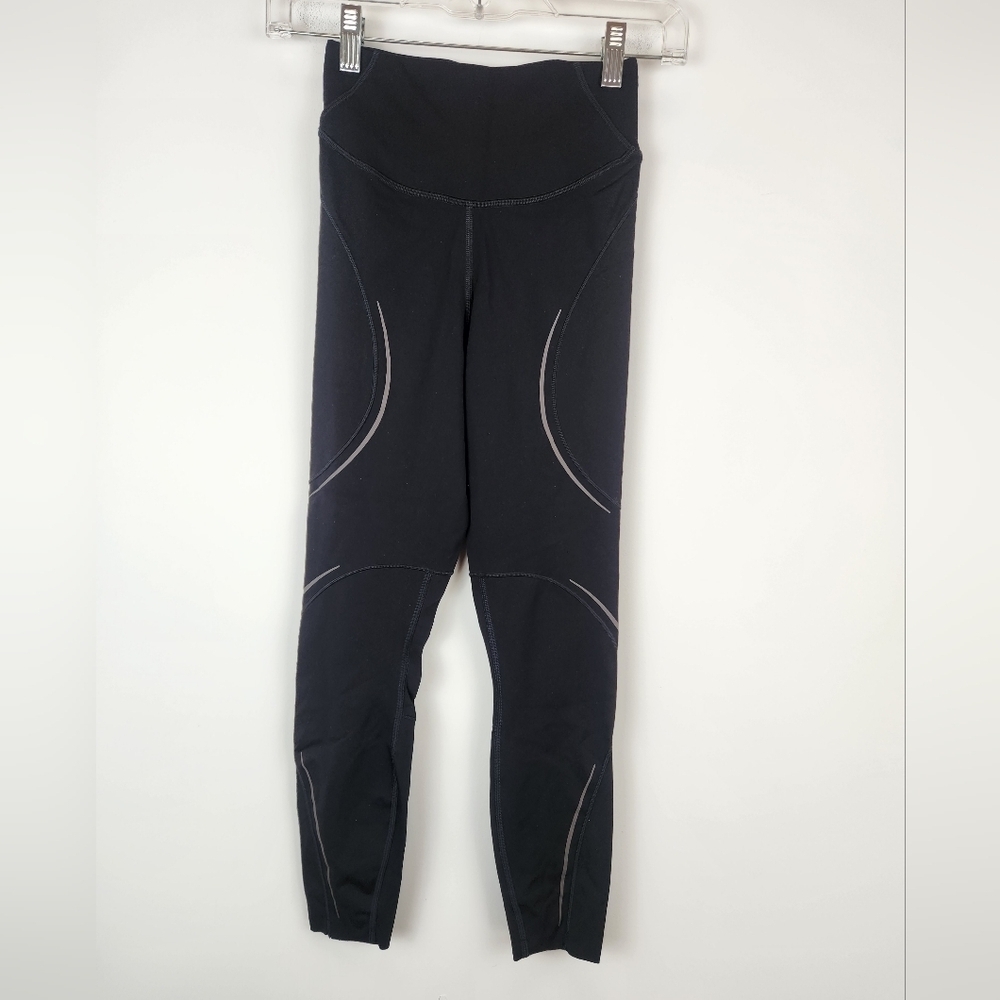 Lululemon Base Pace High Rise Black Leggings Size 2.